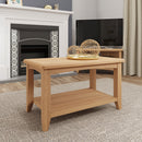 Guildford Solid Oak Small Coffee Table by Lavishway | Coffee Tables-31966
