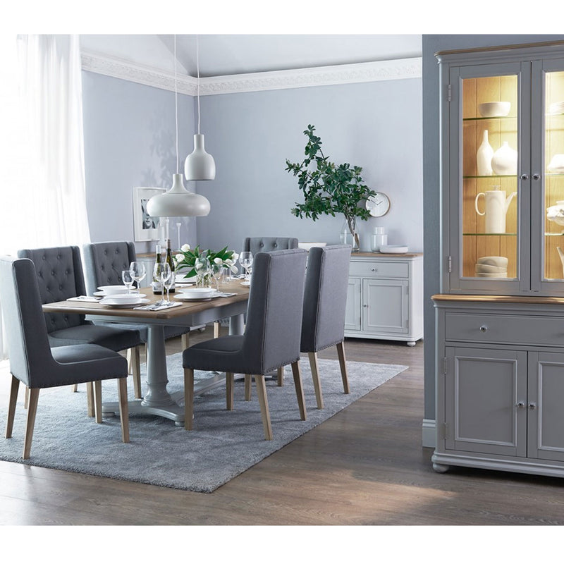 Marseille Oak Top 3 Doors Large Sideboard by Lavishway | Sideboards-31872