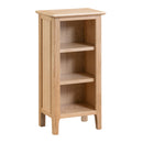 Nordic Oak Small Narrow Bookcase by Lavishway | Book Shelves and Cabinets-32197