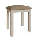 Rutland Dove Grey Dressing Table Stool by Lavishway | Dressing Table Stools-31399