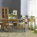 Chunky Classic Solid Oak Console Table by Lavishway | Hallway Console Table-37206