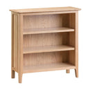 Nordic Classic Oak Wide Bookcase by Lavishway | Book Shelves and Cabinets-32173