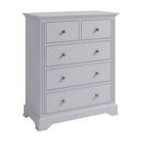 Bolton Grey Painted 2 Over 3 Chest Of Drawers by Lavishway | Chest Of Drawers-31544