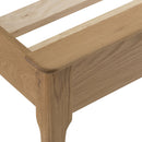 Nordic Classic Style Oak Bed Frame by Lavishway | Wooden Beds-32350