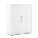 Prima White 2 Doors Wooden Cabinet by Lavishway | Filing Cabinets-29058