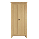 Oregon Full Hanging 2 Doors Wardrobe by Lavishway | Wardrobe-32701
