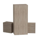 Delta Oak Effect 3 Piece Bedroom Set by Lavishway | Chest Of Drawers-35544