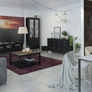 Madrid Matt Black Coffee Table by Lavishway | Coffee Tables-29964