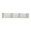 Angel Oak Wide Wall Shelf in White by Lavishway | Bookcases & Shelves-30359