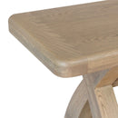 Heirloom Oak Finish Cross Dining Bench by Lavishway | Dining Benches-32455