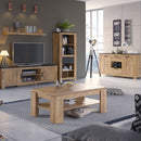 Rapallo Matera Grey Coffee Table by Lavishway | Coffee Tables-29337