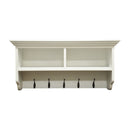 Wicklewood White Painted Hall Bench Top by Lavishway | Hall Trees-33729