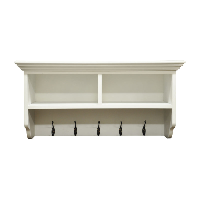 Wicklewood White Painted Hall Bench Top by Lavishway | Hall Trees-33729