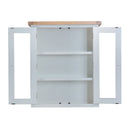 Tattershall Oak Top Hutch Top Display Cabinet by Lavishway | Display Cabinet-35962