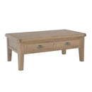 Heirloom Solid Oak Large Coffee Table by Lavishway | Coffee Tables-35881