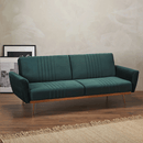 Nico Green Velvet 2 Seater Sofa Bed