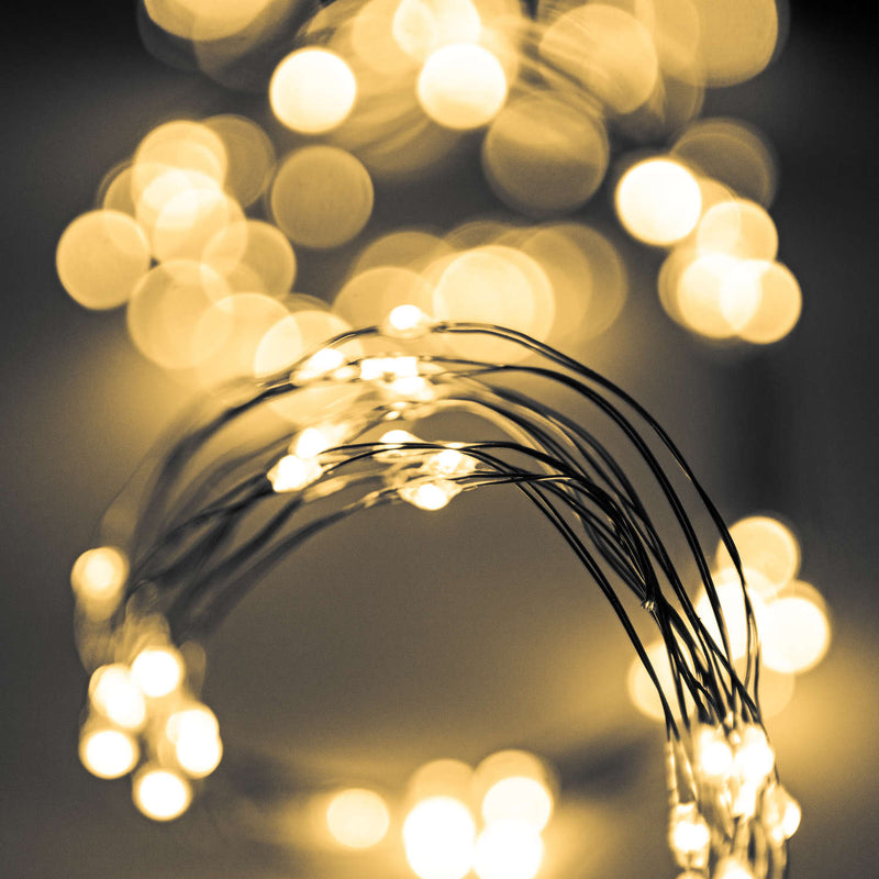 LED Silver Sparker Wire Spray Lights by Lavishway | LED Lights-39727