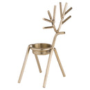 Gold Stick Reindeer Tea Light Holder by Lavishway | Candle Holders-39651