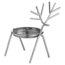 Silver Stick Reindeer Large Candle Holder by Lavishway | Candle Holders-39618