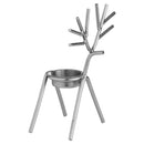 Silver Stick Reindeer Small Candle Holder by Lavishway | Candle Holders-39617