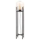 Vintage Industrial Glass Glow Lamp by Lavishway | -39737