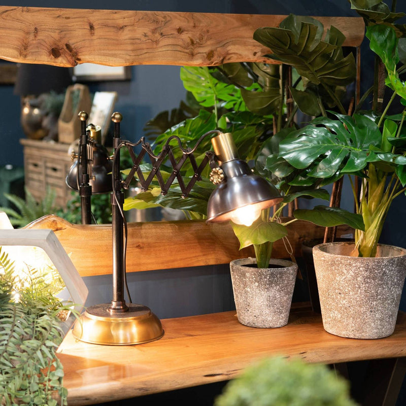 Industrial Adjustable Scissor Lamp by Lavishway | Table Lamps-39734