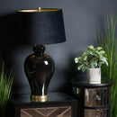 Kalvin Black Ceramic Table Lamp by Lavishway | Table Lamps-26585