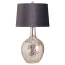 Harmony Grey Velvet Shade Table Lamp by Lavishway | Table Lamps-26545