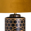 Harlow Bee Mustard Shade Table Lamp by Lavishway | Table Lamps-26554