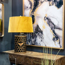 Harlow Bee Mustard Shade Table Lamp by Lavishway | Table Lamps-26551