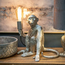 Ringo Monkey Silver Table Lamp by Lavishway | Table Lamps-26632