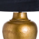 Knowles Bronze Table Lamp With Black Velvet by Lavishway | Table Lamps-26591