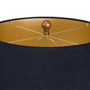 Knowles Bronze Table Lamp With Black Velvet by Lavishway | Table Lamps-26590