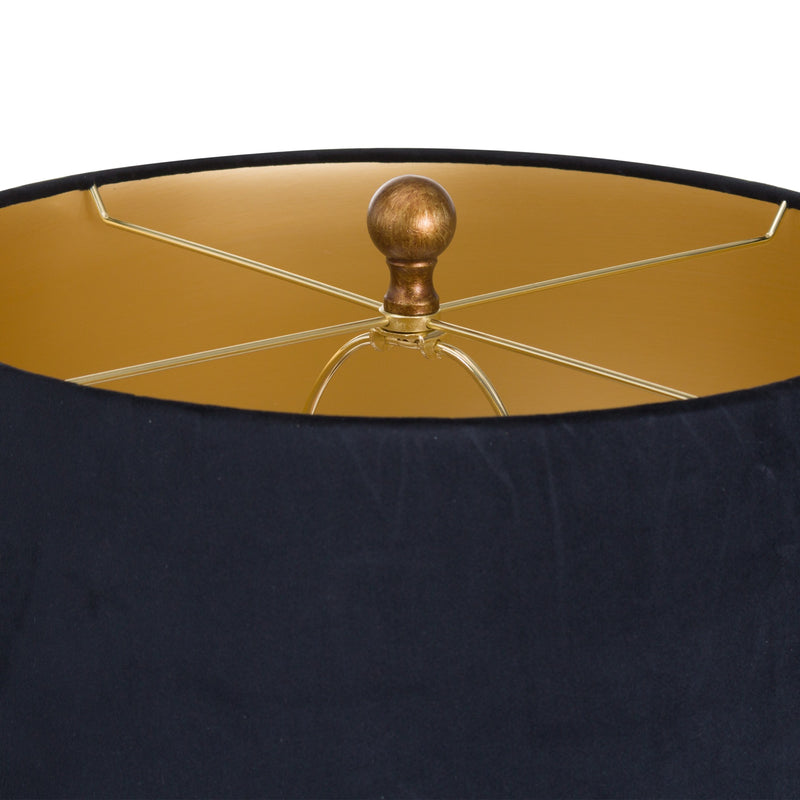 Kalvin Black Ceramic Table Lamp by Lavishway | Table Lamps-26588