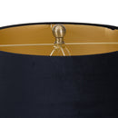 Santiago Bronze Black Velvet Shade Lamp by Lavishway | Table Lamps-26637