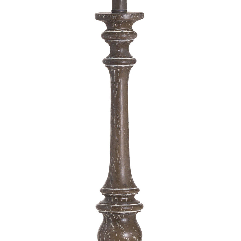 Table Lamp With Grey Velvet Shade by Lavishway | Table Lamps-39686