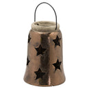 Evi Antique Bronze Large Star Lantern by Lavishway | Candle Holders-39646