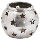 Aspen Medium Star Tea Light Lantern by Lavishway | Candle Holders-39621