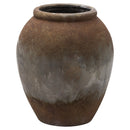 Large Ceramic Aged Stone Brown Vase by Lavishway | Vases-39629