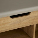 Wooden Grey Shoe Storage Cabinet With Seating by Lavishway | Shoe Cabinets-39036