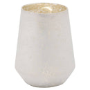White Etched Medium Candle Holder by Lavishway | Candle Holders-39588