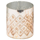 The Burnished Pillar Candle Holder by Lavishway | Candle Holders-39596