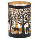 Medium Glowray Stag In Forest Lantern by Lavishway | Candle Holders-39672
