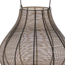 Large Glowray Bulbos Wire Lantern by Lavishway | Candle Holders-39732