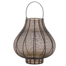 Large Glowray Bulbos Wire Lantern by Lavishway | Candle Holders-39731