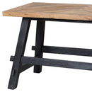Nordic Parquet Top Dining Bench by Lavishway | Dining Benches-26906