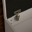 Wooden Grey Shoe Storage Cabinet With Seating by Lavishway | Shoe Cabinets-39038