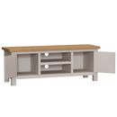 Rutland Dove Grey Painted TV Unit by Lavishway | TV Units Cabinets-31488