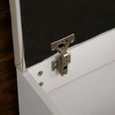 Wooden Grey Shoe Storage Cabinet With Seating by Lavishway | Shoe Cabinets-39041