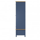 Rutland Blue Painted Gents Wardrobe by Lavishway | Wardrobe-33824